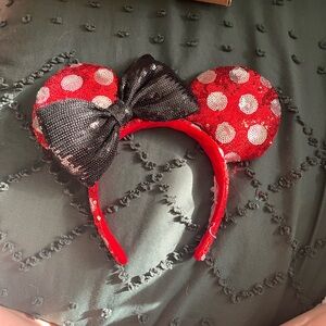 Disney Red and White Polka Dot Hair Accessory